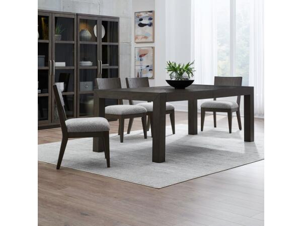 Cascade Falls Opt 5 Piece Rectangular Table Set Dining Sets Brown