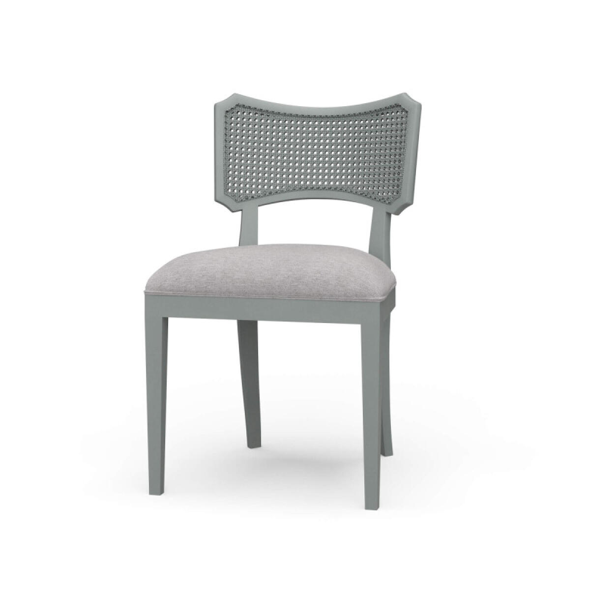 74fbc43a9ee92e83a8bbb16c1f98e613 Linea Dining Chair W/ Rattan Back - Image 1