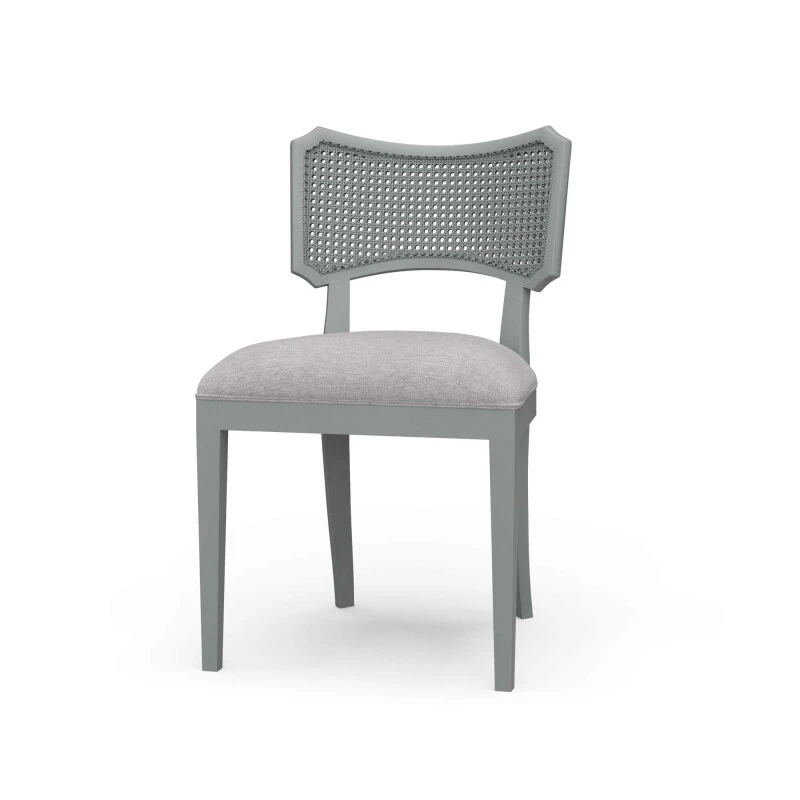 74fbc43a9ee92e83a8bbb16c1f98e613 Linea Dining Chair W/ Rattan Back - Image 1