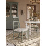 Chloe Dining Chair W/ Upholstered Seat - Image 2