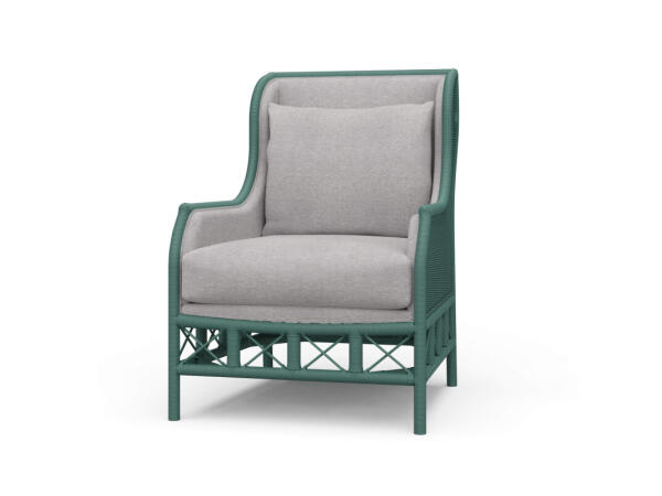 Hampton Rattan Wing Chair Chairs Bramble