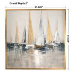 Regatta Hand Painted Canvas Art Art 15