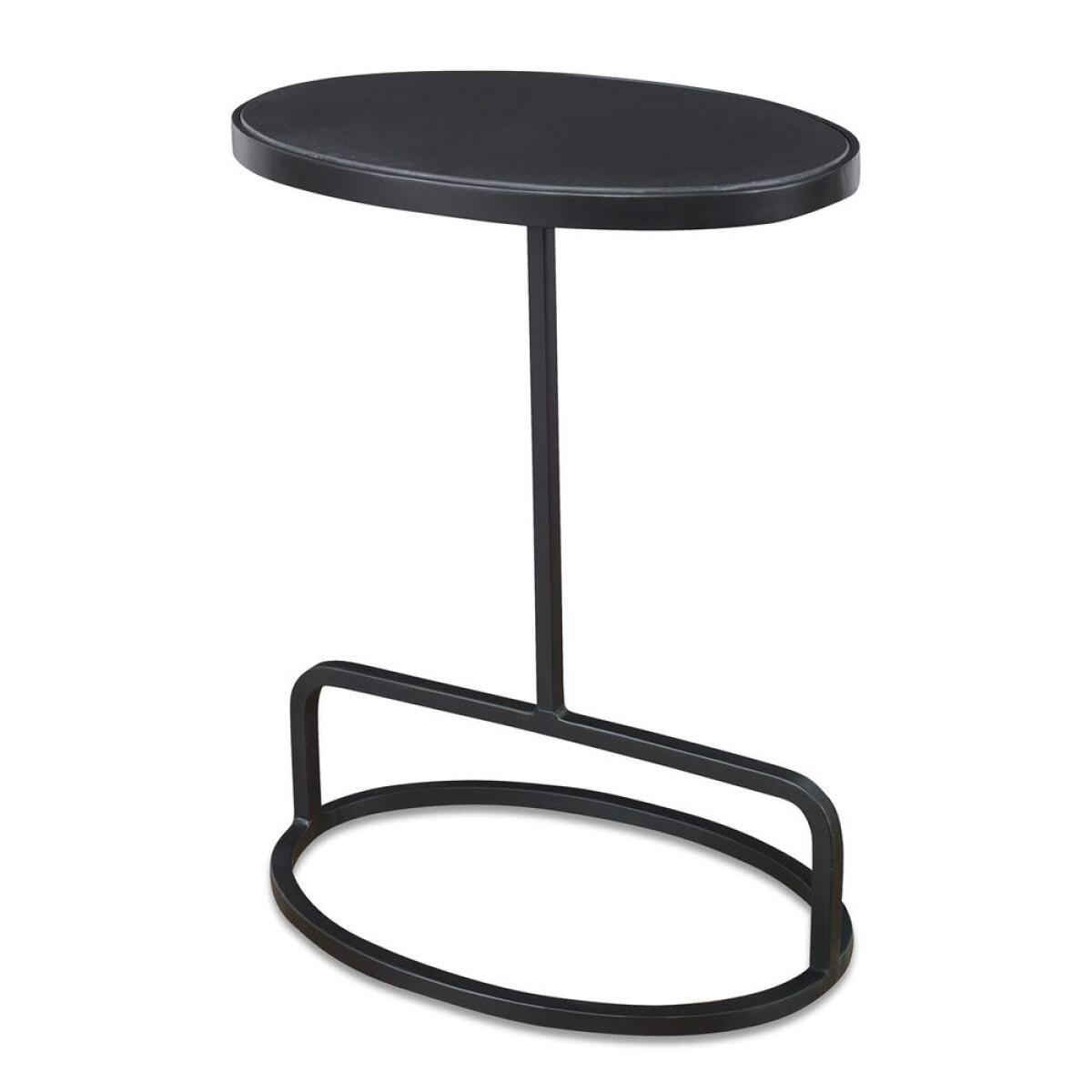 Jessenia Accent Table, Black Chairside Tables Black 2 Jessenia Accent Table, Black Chairside Tables Black 2