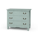 Provence 3 Drawer Dresser Medium Dressers Blue 10