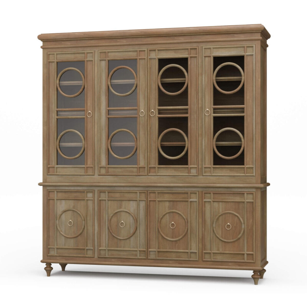 7546f1ff7a00d938f6a3810c7d31ed32 Savannah Display Cabinet W/ Glass Door - Image 1