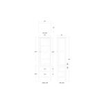 Kagu Tall Cabinet Wrapped In Raffia - Image 9