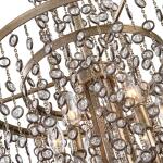 Valka, 6 Lt Chandelier Lighting Gold 13