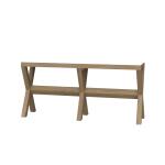 Renoir Console W/ Raffia