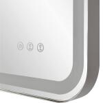 Crofton Lighted Vanity Mirror, Nickel Mirrors Mirrors 26