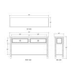 Cholet Console Table W/ 2 Drawers - Image 8