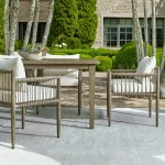 Borneo Outdoor Dining Chair, Oyster - Image 17