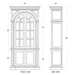Roosevelt Library Bookcase - Image 8