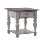 Ocean Isle 3 Piece Set Table Sets Antique White w/ Weathered Pine 11