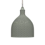 Hampton Rattan Pendant Extra Large Lighting Black 13