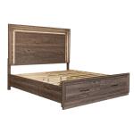 Queen Storage Bed, Dresser & Mirror - Image 3