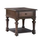 Provence Park Round End Table End tables Brown 14
