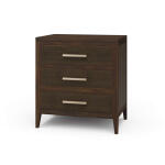 Stanley 3 Drawer Nightstand