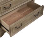 Magnolia Manor 5 Drawer Chest Chests Brown 26