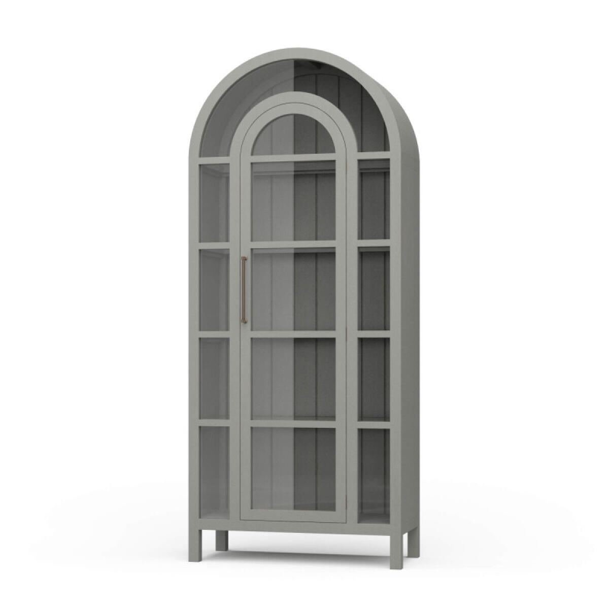 76576eb965c47b36368ecbbfb70f8e3e Vannes Display Cabinet W/ Glass Shelves - Image 1
