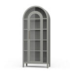 Vannes Display Cabinet W/ Glass Shelves