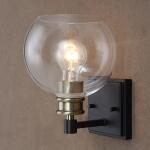 Kent, 1 Lt Sconce Lighting Black 17