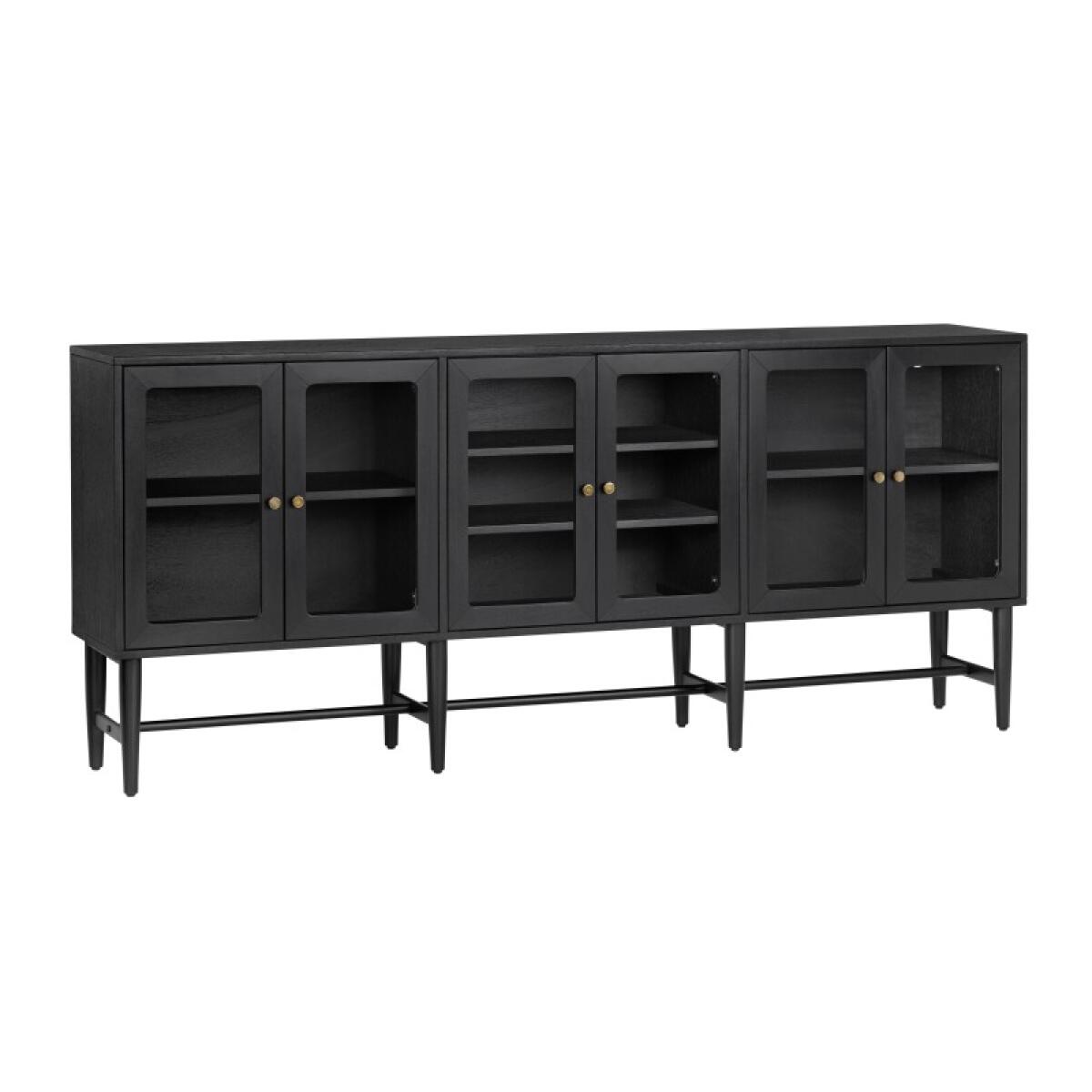 Linsey Black Sideboard Dining Storage Black 2 Linsey Black Sideboard Dining Storage Black 2