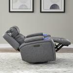 Chapman SG Recliner P2 Recliners Aline Blue Gray Leather 15