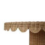 Scalloped Round Bistro Table Dining Tables Bramble 11