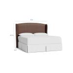 Paris Leather Upholstered Bed - Image 5