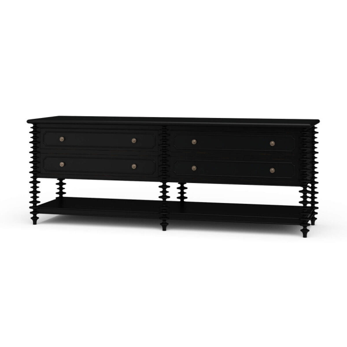 779116a77f7354672287bf146fc3b9d9 Milano Sideboard W/ 4 Drawers - Image 1