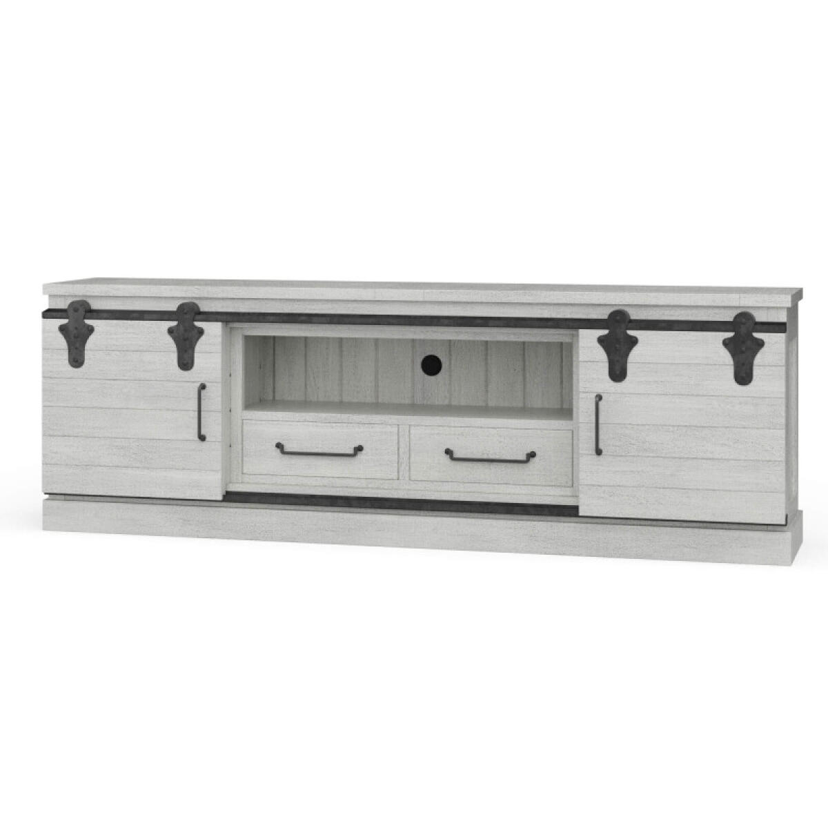 77ad221ce08f45637fc5f3e841c541c0 Sonoma Narrow Media Console 84'' - Image 1