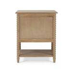 Cholet 2 Drawer Bedside Table W/ Shelf - Image 9