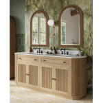 Kraton Oval Double Vanity W/ Sink & Marble Top - Image 3