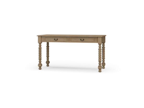 Console Desk W/ Barley Twist Leg Desks Bramble
