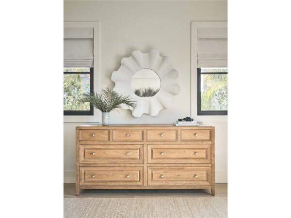 Weekender Coastal Living Home Collection Scallop Mirror Bedroom Mirrors Brown 7