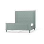 Lexington Bed W/ Rattan