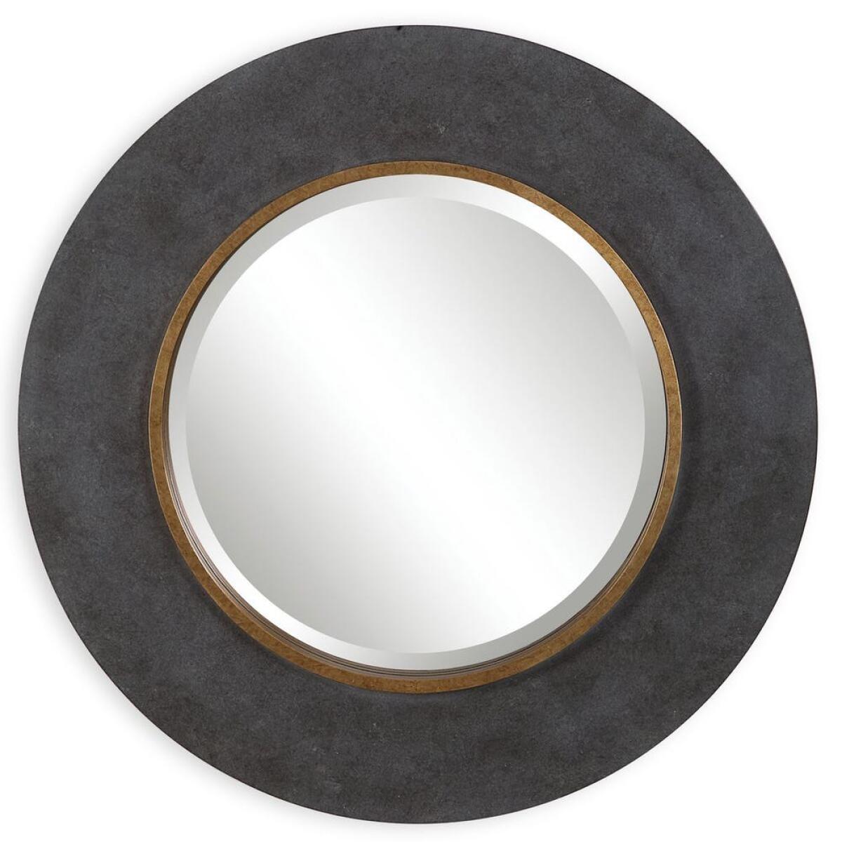 Saul Round Mirror Mirrors Gray 2 Saul Round Mirror Mirrors Gray 2