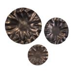 Peonia Indoor-outdoor Wall Decor, Bronze, S/3 - Image 6