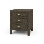 Kagu End Table W/ Rattan