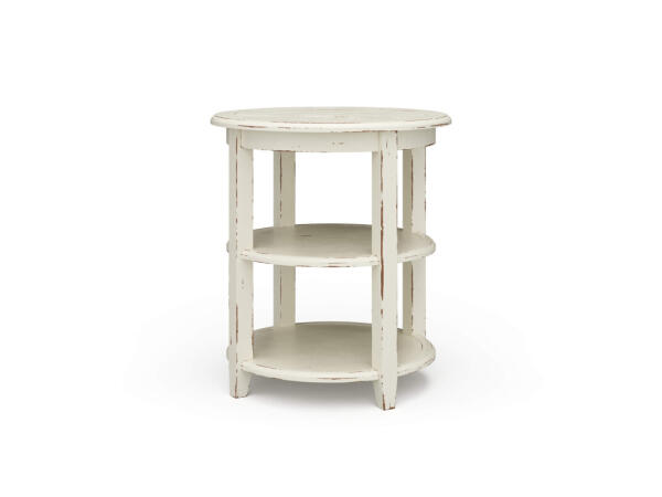 Luna Round 3 Tier Side Table Chairside Tables Bramble