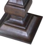 Provence Park Round End Table End tables Brown 11