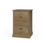 Emerson 2 Drawer Filing Cabinet Office Storage Bramble 8