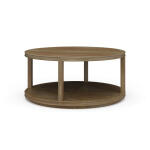 Cohan Coffee Table Small W/ Wood Shelf