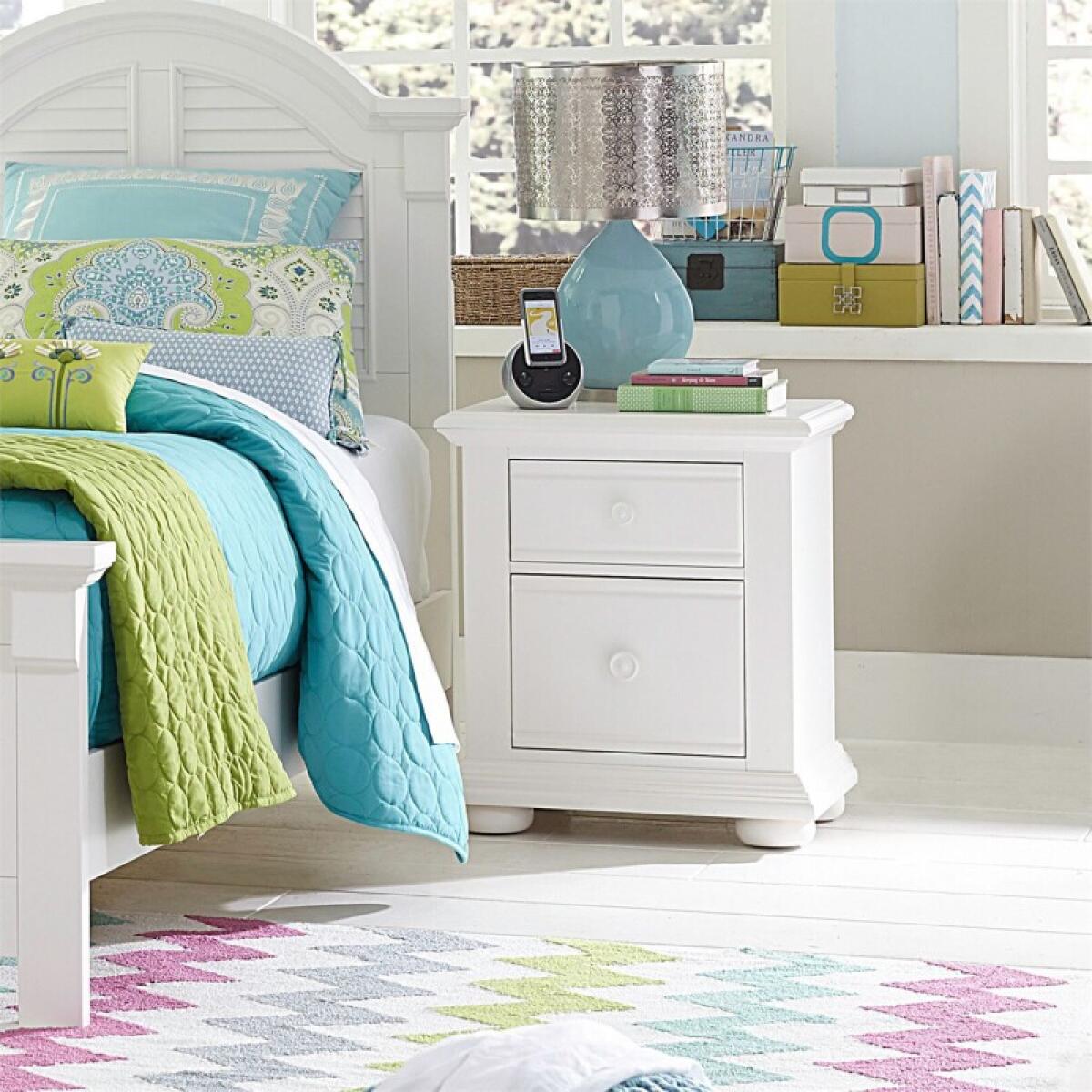 791a83ad69bc2315baf440d256cd6445 Summer House 2 Drawer Night Stand - Image 1