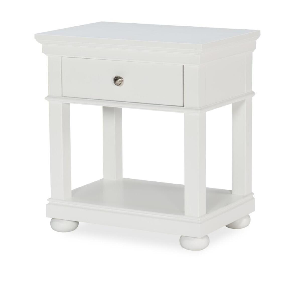 Open Night Stand White Finish Youth Nightstands Legacy Classic Furniture 2 Open Night Stand White Finish Youth Nightstands Legacy Classic Furniture 2