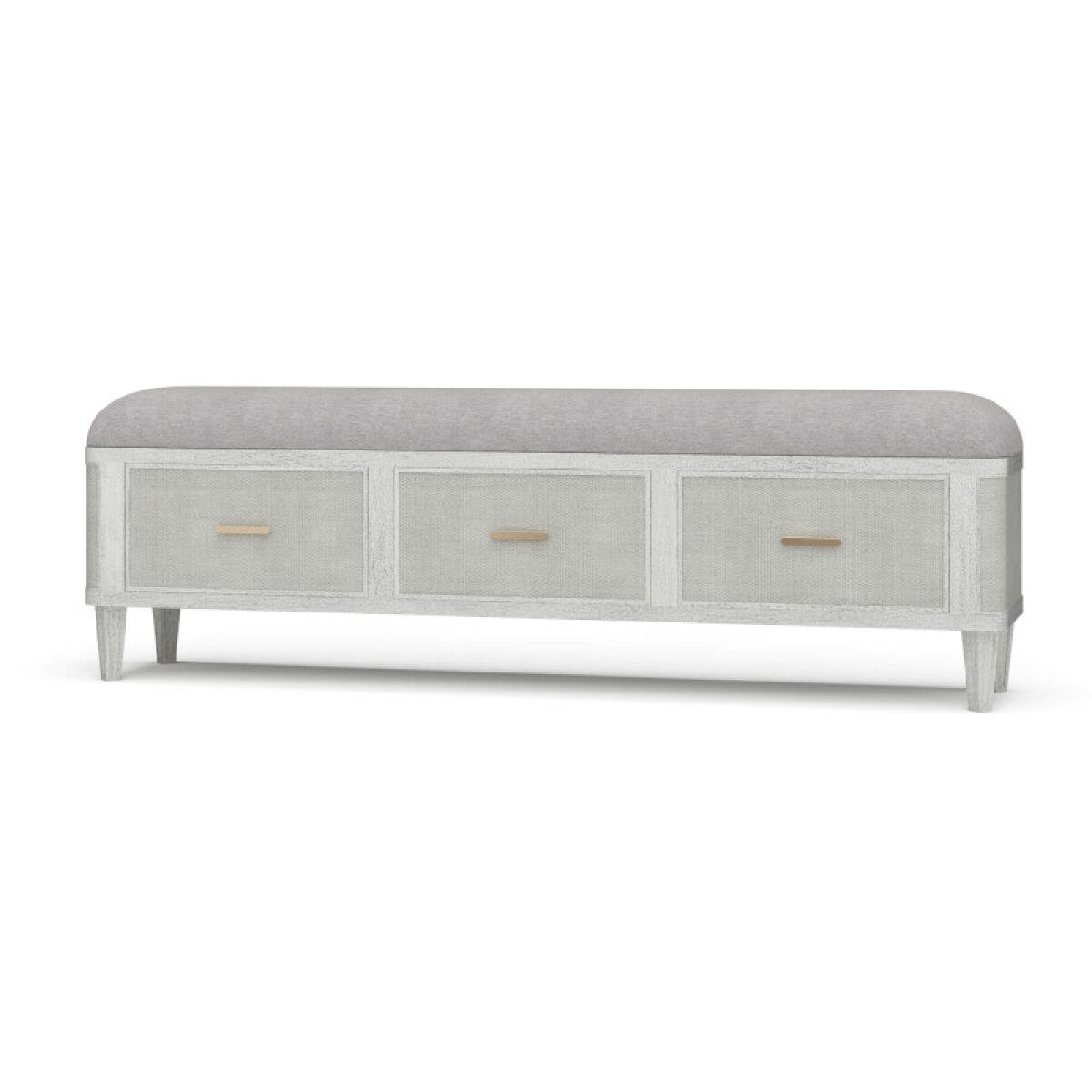 794d0ed6f07a23f963b69ab4afc77146 Lexington Bench W/ Rattan - Image 1