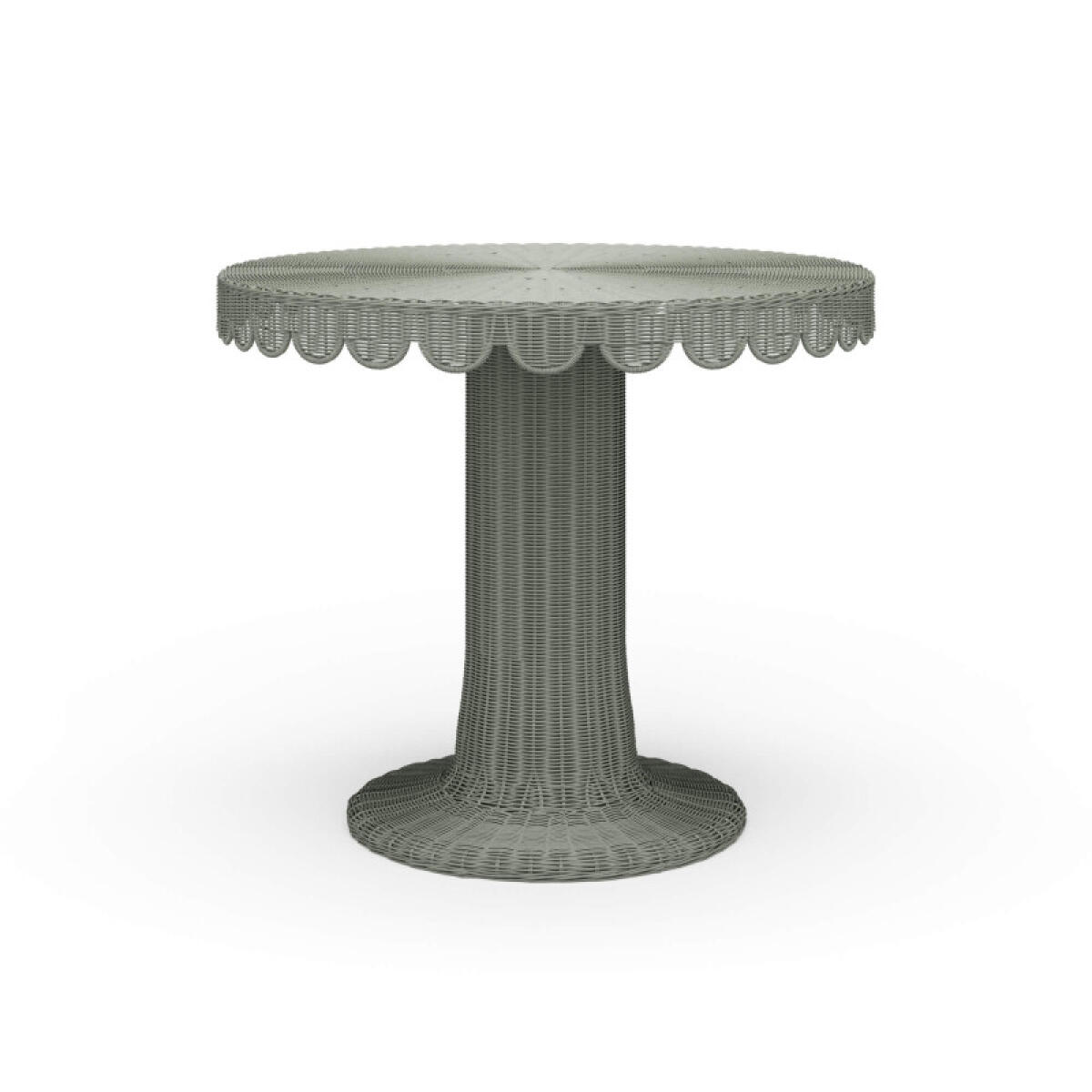 794e2a3d1db23b24c81819f3d7392c54 Scalloped Round Bistro Table - Image 1