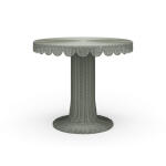 Scalloped Round Bistro Table