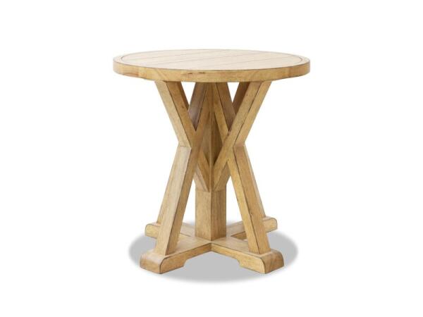 Round End Table End tables Brown