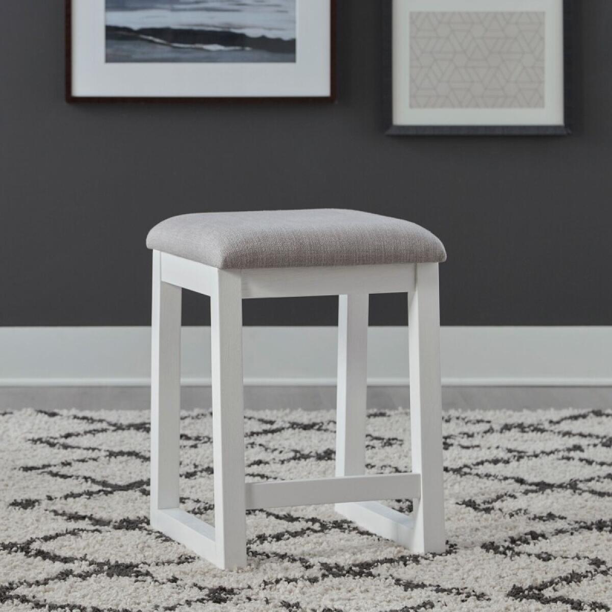 799901016ad3adb8b25e2207afb004f8 Palmetto Heights Uph Console Stool - Image 1